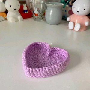 Crochet small jewellery storage