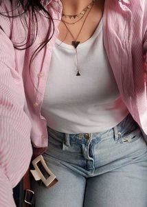 Striped Button-Down Shirt