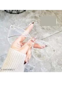 Stylish Pink and white Frame Glasses