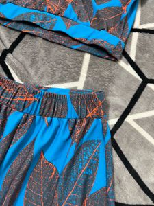 Leaf Print Co-ord Set