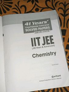41 Years Chapter Wise IIT JEE (MAIN &amp; ADVANCED)