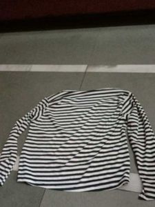 Striped Long Sleeve Top