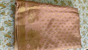Light Cream Colour Saree