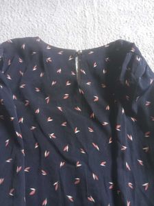 Leaf Print Top