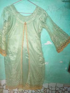 Mint Green Salwar Kameez Suit
