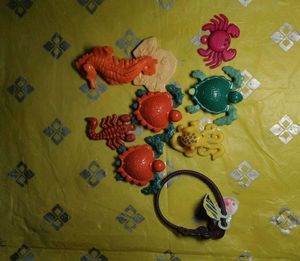 Set Of-8 Aquarium Toys...(From Kinder Joy)