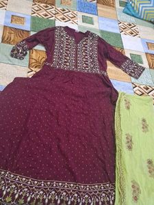 Anarkali Kurti With Duppata
