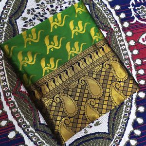 Karishma Green Saree