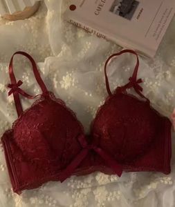 Red Lace Bra