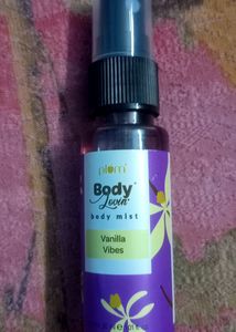 Plum Vanilla Vibes Body Mist.