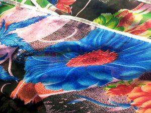 Floral Print Saree(new)