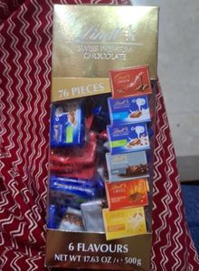 Lindt Swiss Premium Chocolate - 76 Pieces
