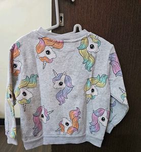 Unicorn Print Kids Sweatshirt