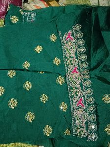 Saree With Blouse Piece
