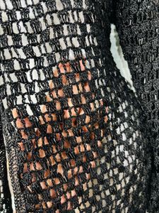 Crochet Beaded Cardigan