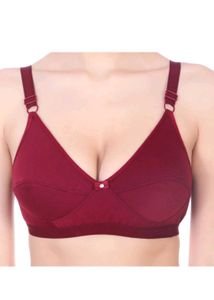 Maroon Comfort Bra