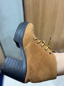 Attractive Women Brown Boots