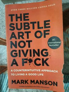 The Subtle Art of Not Giving a F*ck