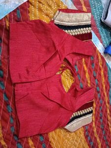 Red Saree Blouse
