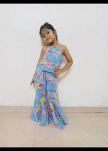 Crop And Sharara Set