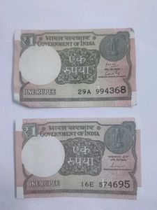One Rupee Note