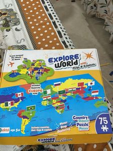 Explore World Puzzle - 75 Pieces