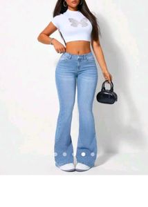 Y2K Bell Bottom Jeans