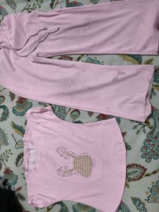 Beautiful Pink Cord Set For 6-8 Years Girl