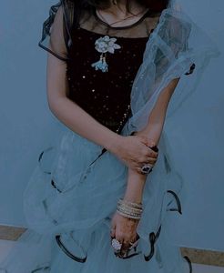 Elegant Layered Party wear Lehenga Choli