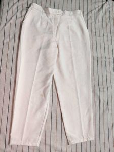 Cream Formal Pant