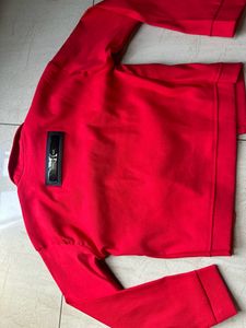 Red Overcoat Classy Look