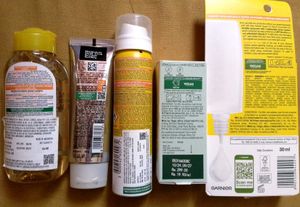 Garnier Skincare products vitamin c range