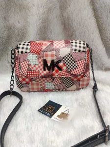 MK Patchwork Crossbody Bag