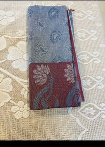 Pure Cotton Handoolm Saree