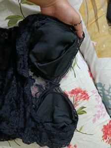 Sheer Lace Top With Inbuilt Padding