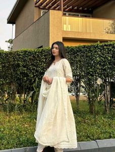 Elegant White Kurta Set
