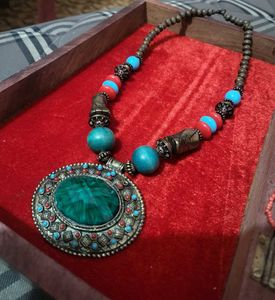 Boho Beaded Necklace