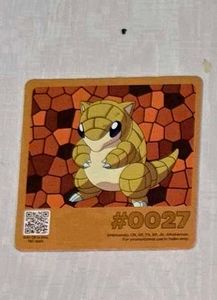 Cadbury Oreo Pokemon Card Sandshrew Freebie