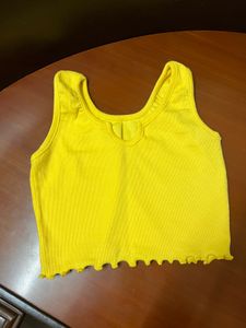 Yellow Tank top