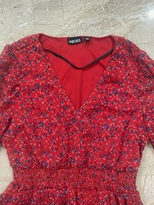Waist Smock Mini Dress