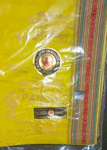 Rajkamal Yellow Dhoti