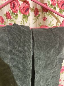 Corduroy Black Pant