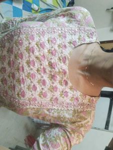 Floral Print Kurta