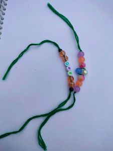 Green Tread Rakhi Combo