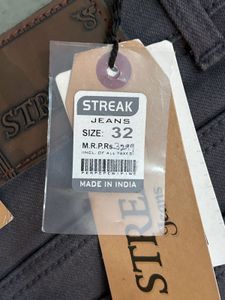 Streak Brand new Grey Slim Fit Jeans