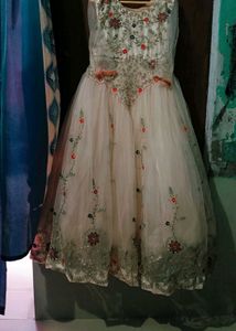 Elegant Embroidered Gown
