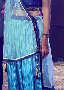 Blue Chaniya Choli
