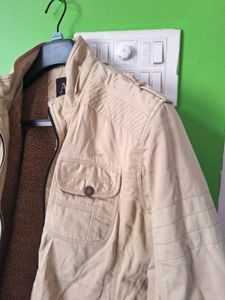 Men's Casual Beige Jacket