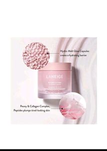 combo of 2 LANEIGE Bouncy&amp;Firm Face Sleeping Mask