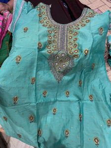 Elegant Embroidered Suit Set